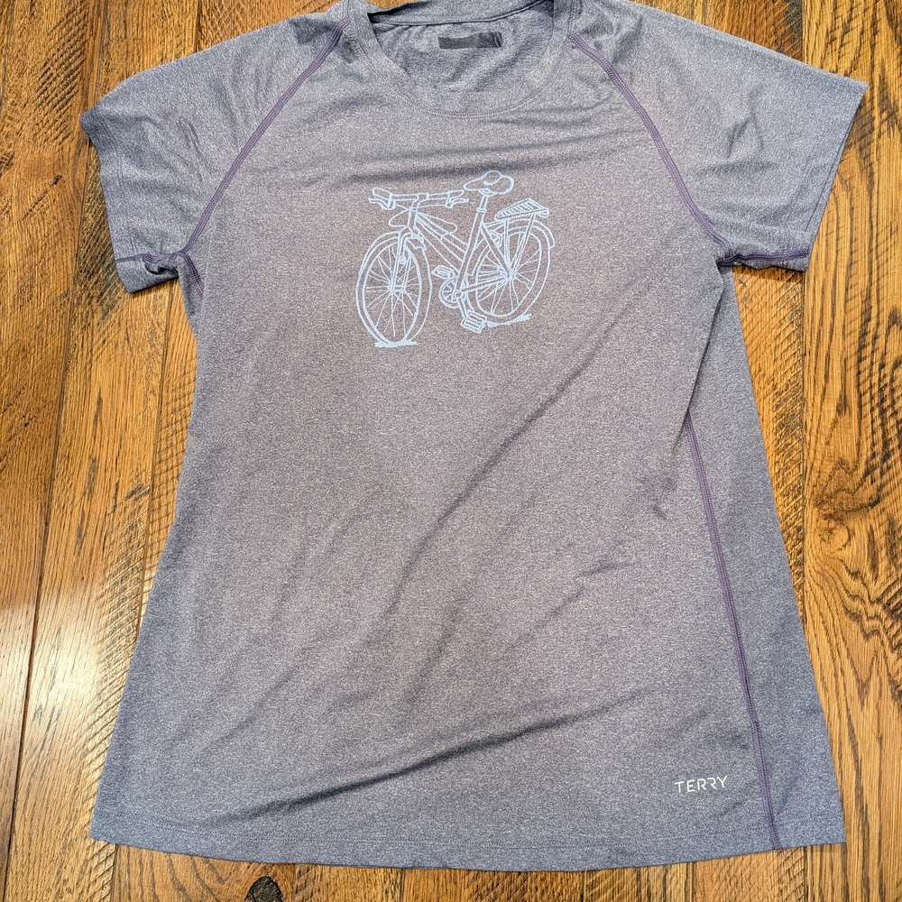 Women's Gray Short Sleeve Tee